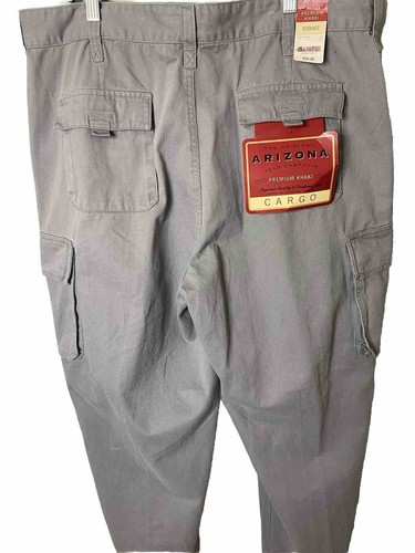 VTG 90s Y2K Baggy Cargo Pants Rave Cyber Grunge Skate Mens Size 38x30