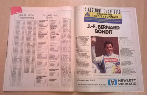 VELO magazine N°224 (Août 1987)- Spécial Tour: Stephen Roche entre dans l'histoi - Picture 22 of 24