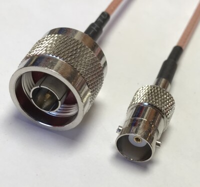 N Male to BNC Female Coaxial RG316 Cable Extension Wireless Antenna USA