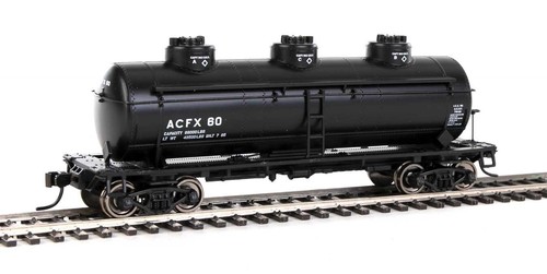 Coche cisterna Walthers Mainline 910-1125 ACFX escala HO listo para funcionar 36' 3 cúpulas | Zustand: New