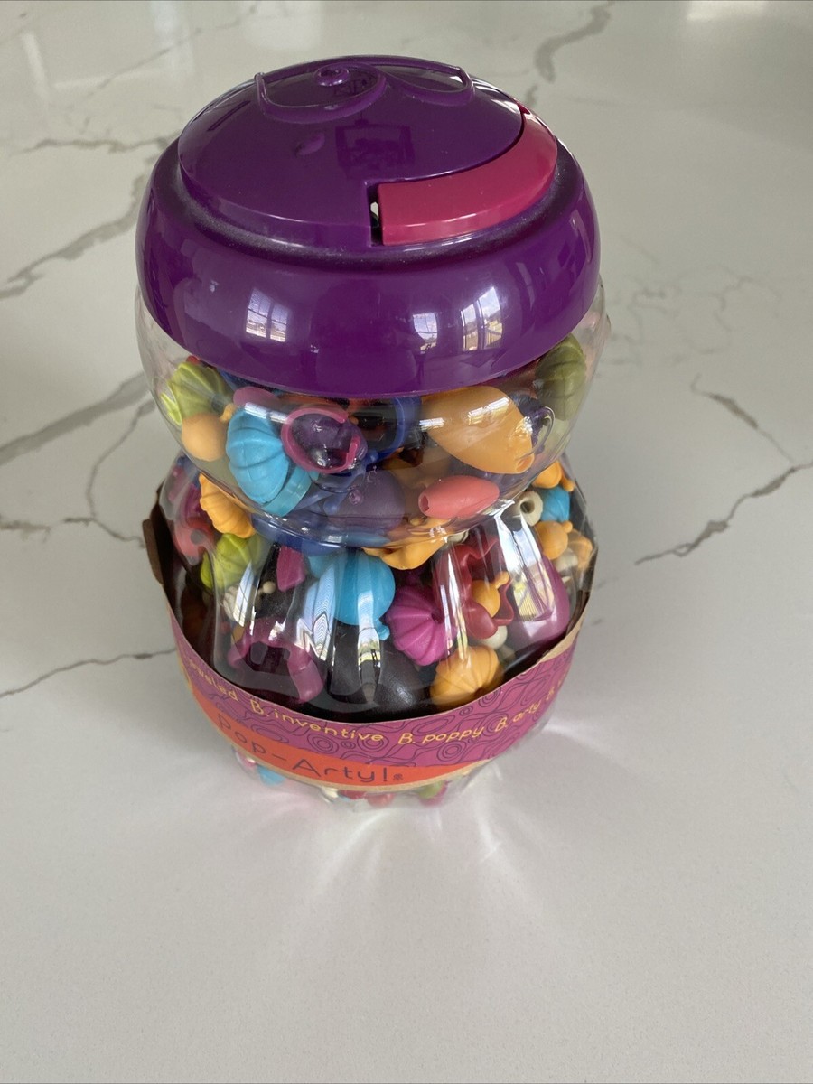 Bracelets B Toys Snap Beads Craft Kit Toys Pop Arty! 500-Piece