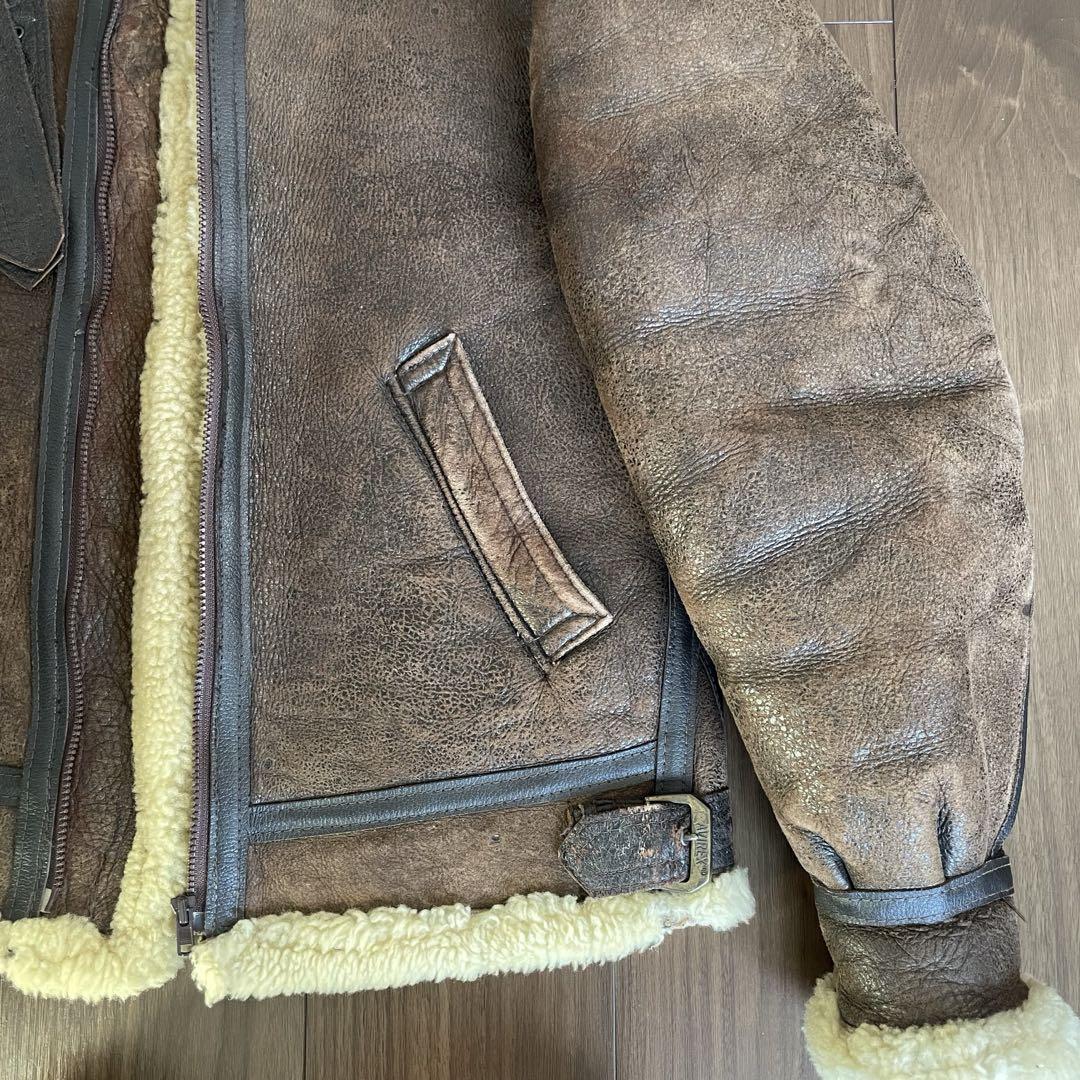 AVIREX B-3 Flight Jacket Sheepskin Men Size 36 Brown | eBay AVIREX B-3 Flight Jacket Sheepskin Men Size 36 Brown | eBay