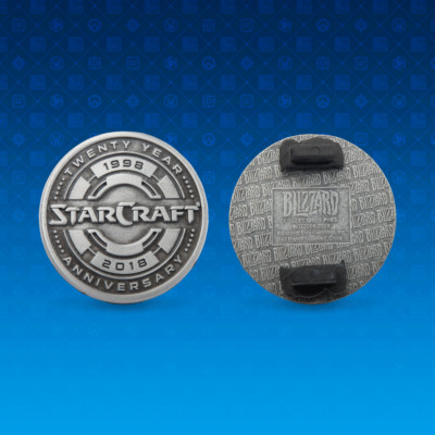 Blizzard - BlizzCon 2018 StarCraft 20th Anniversary Pin Exclusive Goody Bag