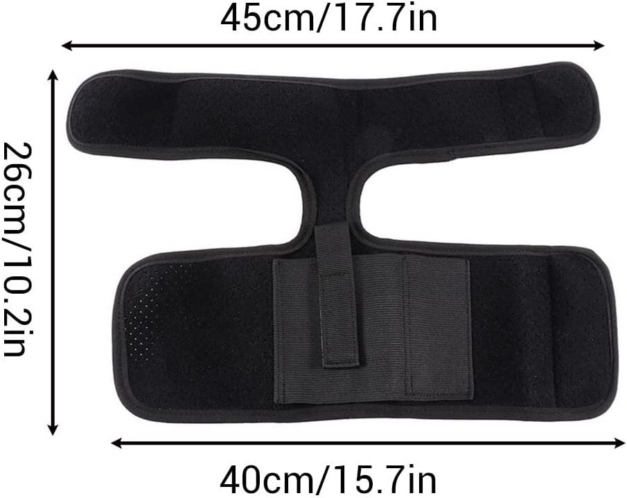 Concealed Carry Ankle Holster with Mag Pouch for Small Pistol Leg Hidden Holster