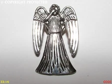 Steampunk badge brooch pin weeping angel Doctor Who scifi time lord travel #JP24