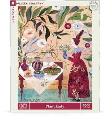 Plant Lady 1000 Piece Jigsaw Puzzle NYPC New