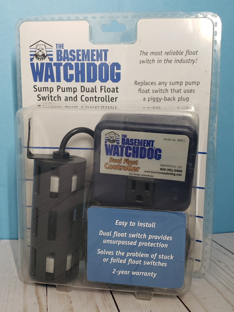 Basement Watchdog BWC1 Sump Pump Dual Float Switch Controller New Model