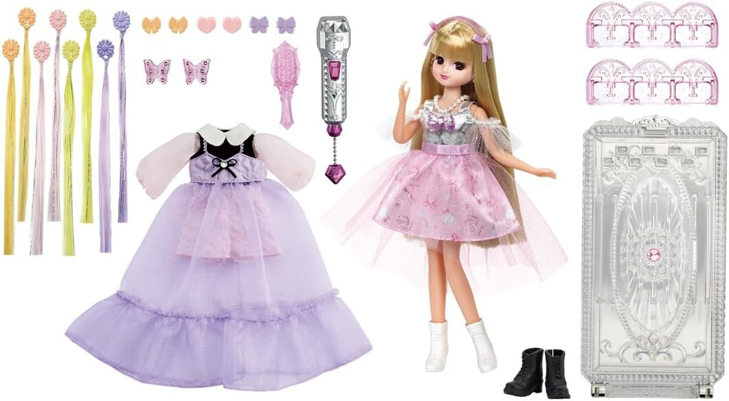 TAKARA TOMY Licca-chan Doll Hair Extension Licca-chan Fav Pink DX