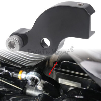 Gear Shift Neutral Assist Bracket Black For Harley M8 Softail Touring Bagger CVO