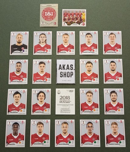 Juego de pegatinas de equipo de la Copa Mundial de la FIFA Rusia 2018 PANINI a elegir - Imagen 13 de 33