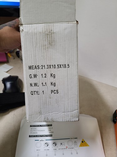 Guitar Amplifier GA-5, 5W - DC9V - Picture 13 of 14