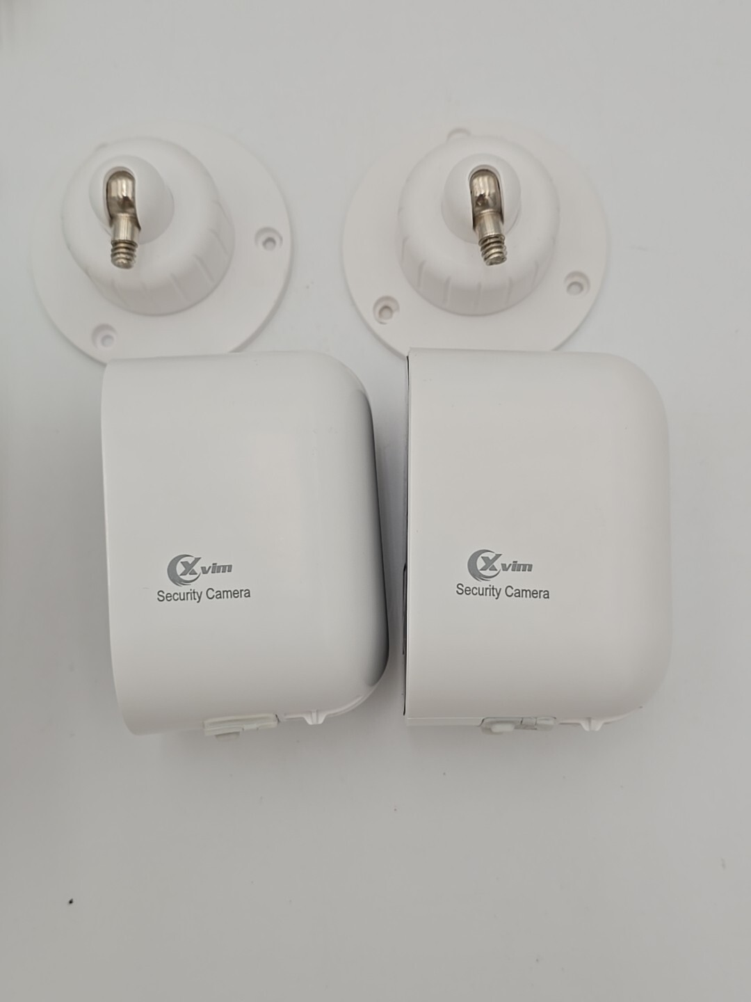 Security Camera 2.5K HD Waterproof Motion 2way Audio Night Vision Xvim 2pk New