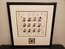 Hard Rock Cafe 1999 Calendar Girls Framed Lapel Pins Limited Edition 729/1999