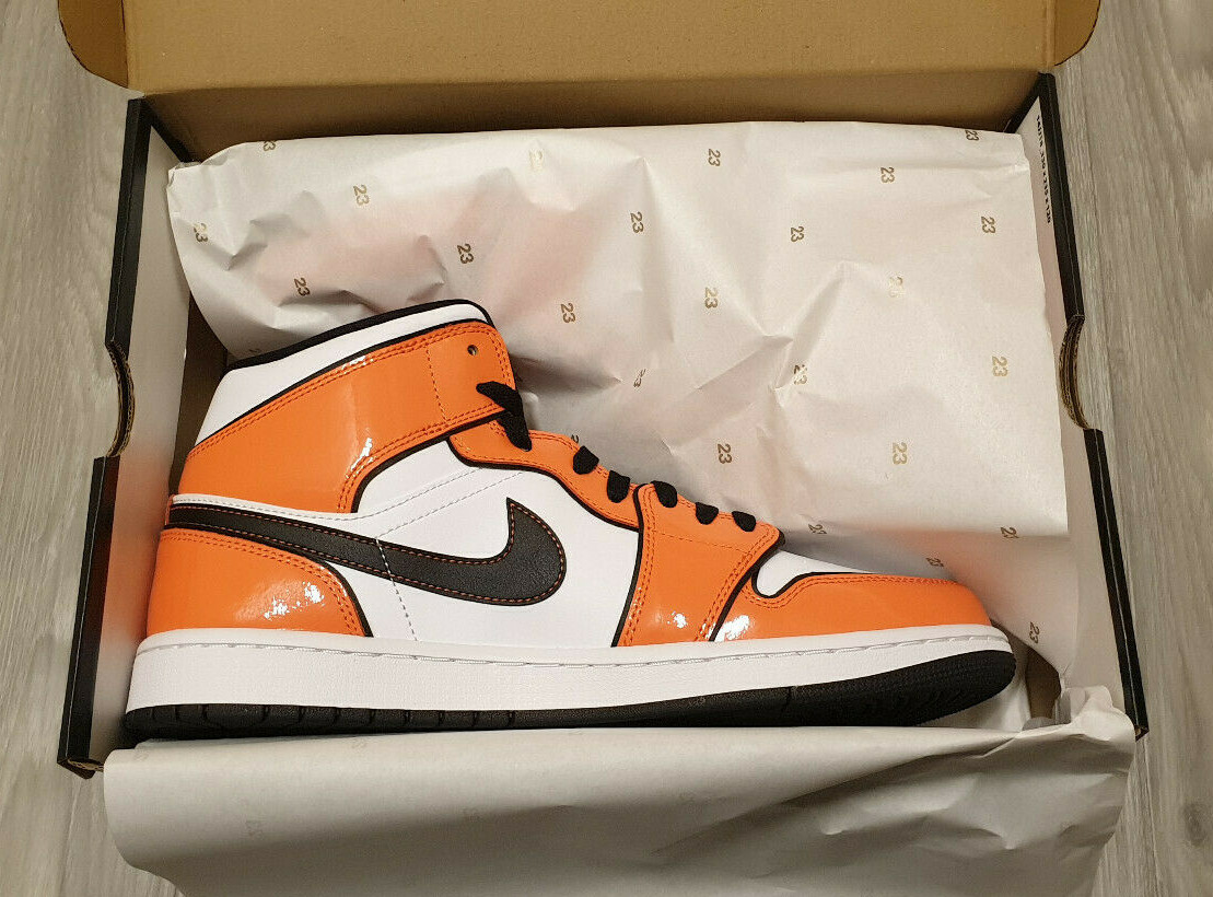Купить Nike Air Jordan 1 Mid SE Turf Orange на Аукцион DE из Германии с  доставкой в Россию, Украину, Казахстан