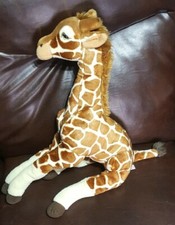 FAO SCHWARZ TOYS R US GEOFFREY Large 26" Plush Giraffe Stuffed Toy HTF 2012