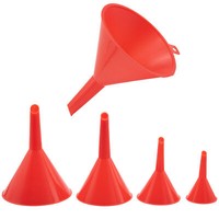 4X Trichter EinfüLltrichter FüLltrichter Trichtersatz Kunststofftrichter 4Er Set