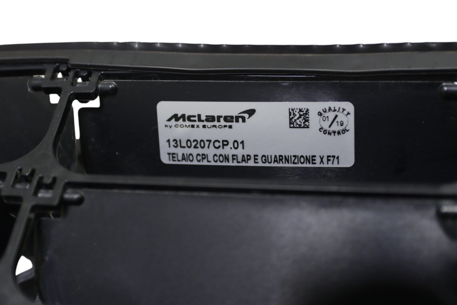 McLaren 600LT Left Side Radiator Cooling Fan Shroud Assembly 2019 2020 OEM