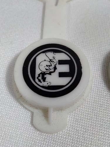 2 Vintage Reddy Kilowatt Bottle Cap Bottle Top Electricity Advertising Replicap - Picture 2 of 6