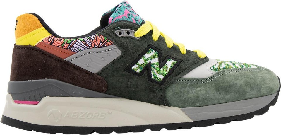 希少 New Balance M998AWK FESTIVAL PACK USA New Balance 998 Made in USA Festival Pack - Green for Sale