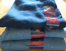 Women Sweatpants Members Mark Small 3 Pair 2 Color Navy Heather Blue 2 Pocket