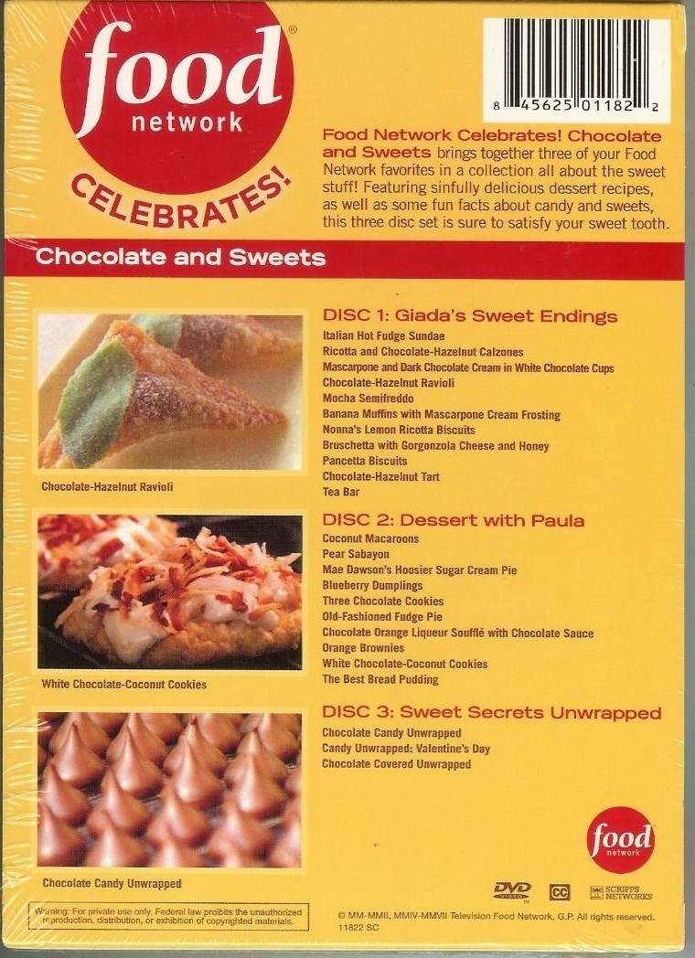 (未使用･未開封品)Food Network: Celebrates Chocolate & Sweets [DVD] DVD - Food Network: Celebrates! Chocolate and Sweets (DVD