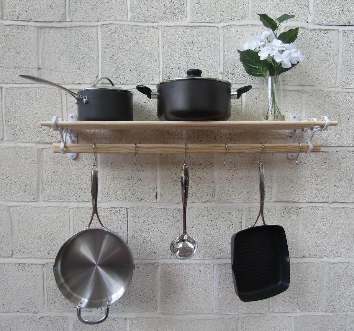 Repurposed Into Pot Rack