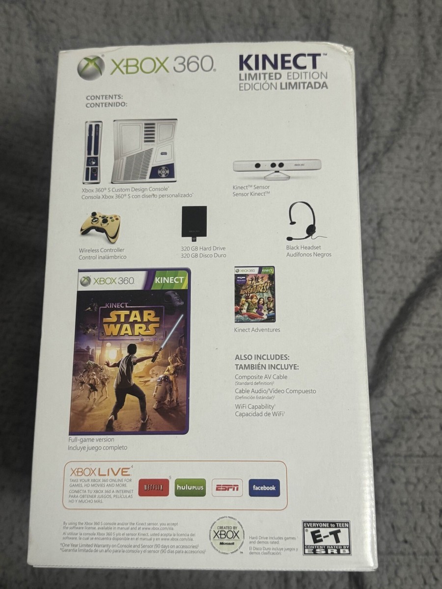 Microsoft Xbox 360 320GB Kinect Star Wars Limited Edition