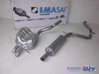 Imasaf Auspuffset Ab Kat für Skoda Octavia + Combi 1.9 TDI 2004-2008