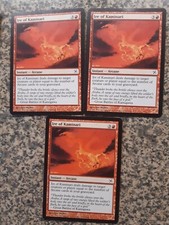 MTG 3 x Ire of Kaminari - Betrayers of Kamigawa