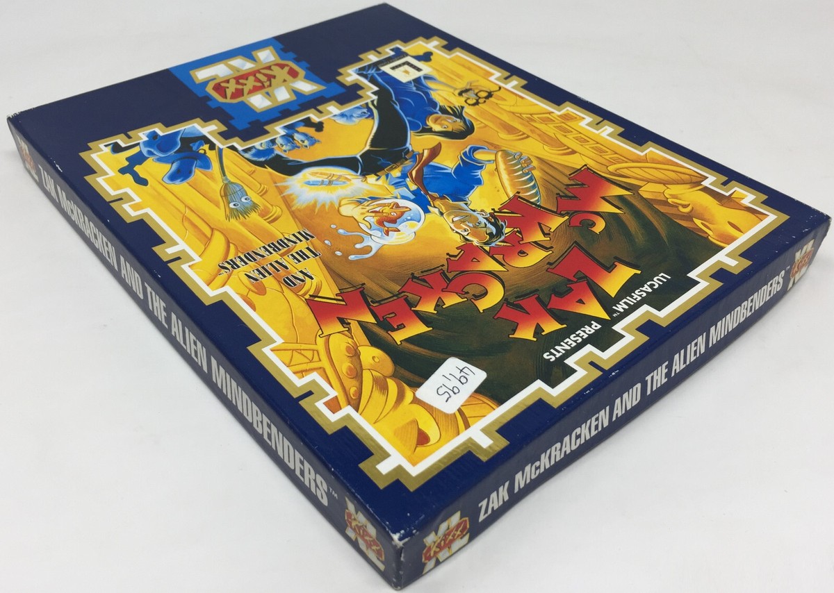 Zak McKracken and the Alien Mindbenders Kixx XL Atari ST Big Box