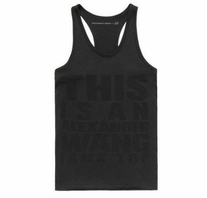 New Alexander Wang For H M Black Tank Top For Men Ebay