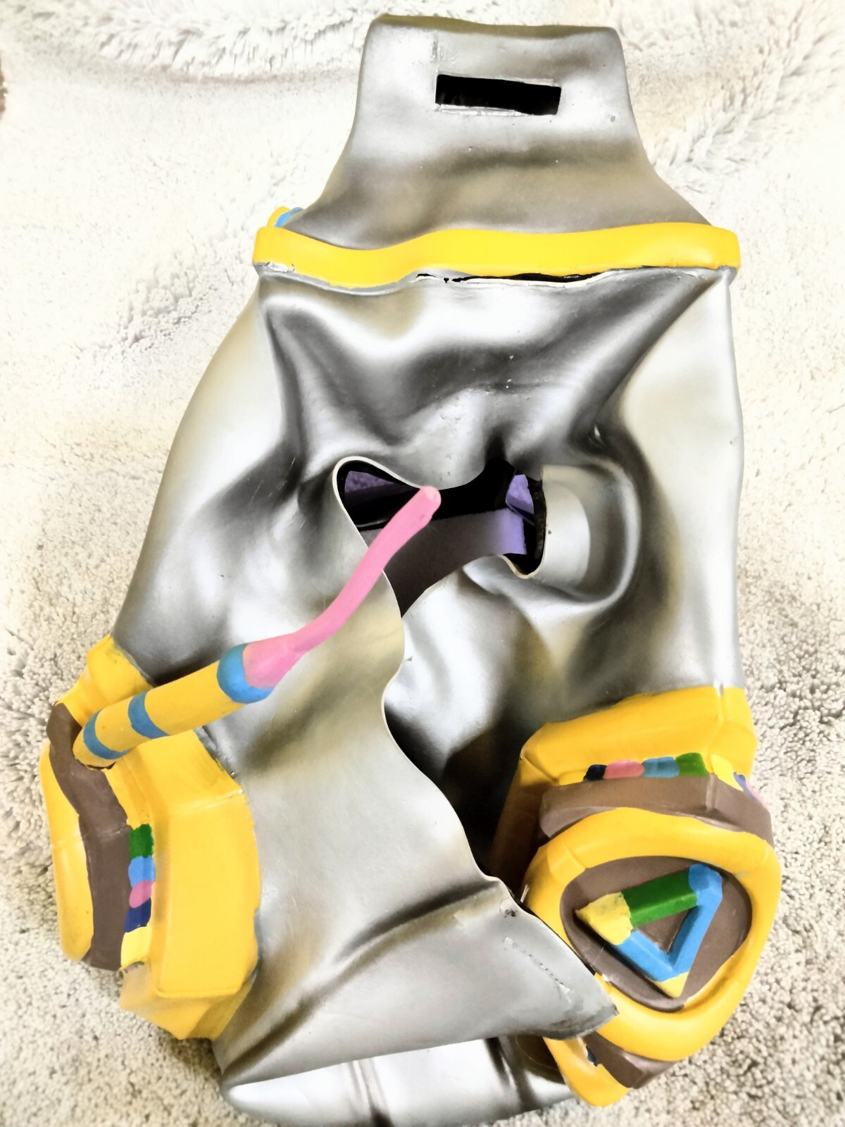 Adult DJ YONDER Fortnite Latex Mask Cosplay Costume A… Gem