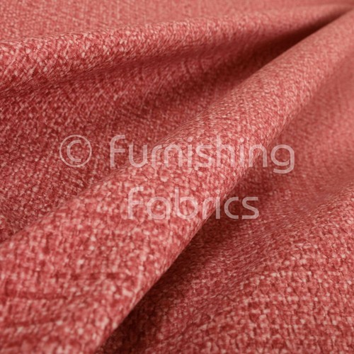 Designer Soft Textured Red Print Velvet Pattern Furnishing Upholstery Fabrics - Picture 2 of 4