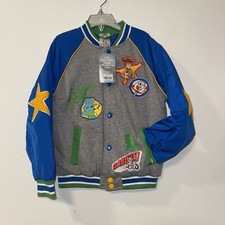 New DISNEY Store Toy Story Varsity Jacket size 5/6 Boys