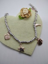 BRACCIALE DODO STYLE LINEA MARE ARGENTO CHARMS RAMATI CM 18 EXPLOIT