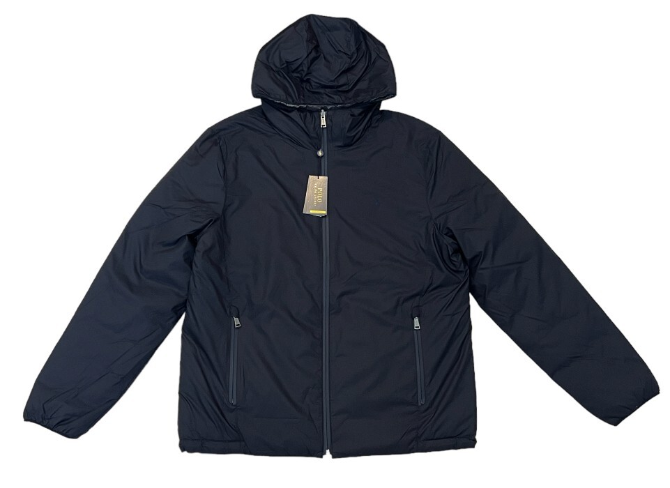 398 Polo Ralph Lauren Pony reversibile con cappuccio trapuntato puffer Performance Jacket L