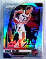 Kristy Wallace 2024 Panini Prizm WNBA Silver Prizm Card-#133 Indiana Fever