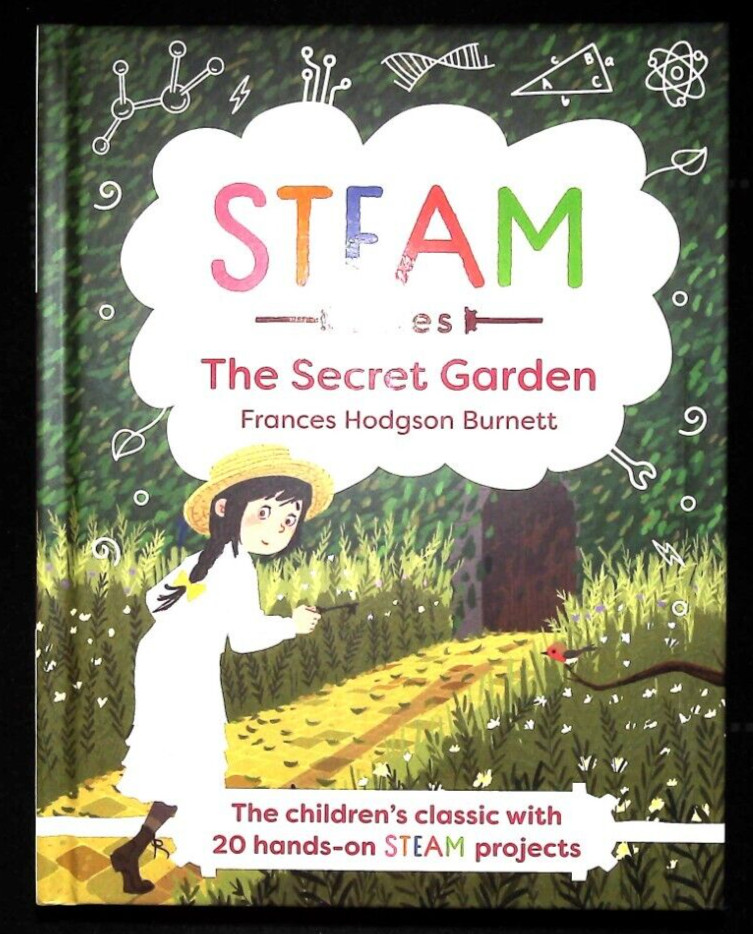 STEAM The Secret Garden children's classic with 20 hands-on Activities NEW Book