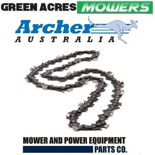 Genuine Archer Chainsaw Chain Loop 66DL 325 .063 Semi Chisel - Picture 2 of 2