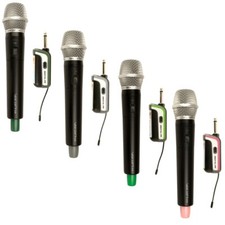 VOCOPRO DIGITAL-PR 4-PAK Digital Plug n Play Wireless Handheld Microphone System