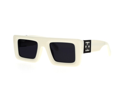 Off-White Sunglasses Leonardo White dark grey Man Woman | eBay