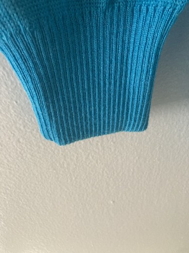 Vtg Eisbar Blue Wool Acrylic Sweater Made In Austria Men’s Size EU 36 US Small - Picture 6 of 7