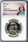 NGC - Franklin Half Dollar - 50c - 1961 - PF-67