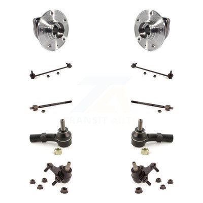 Front Bearing Lower Ball Joint Outer Inner Tie Rod Link Kit (10Pc) For Jetta GTI