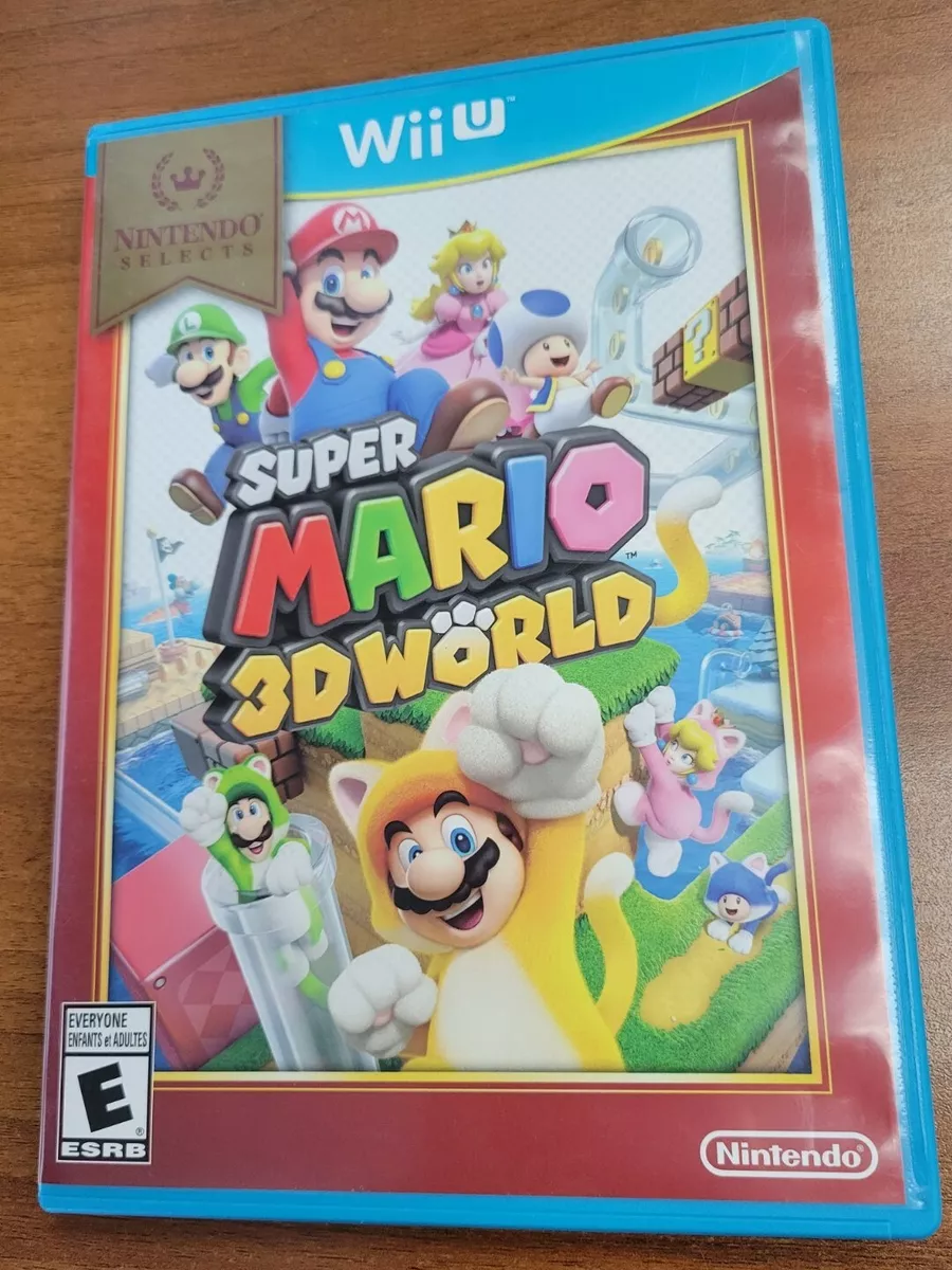 Nintendo Selects: Super Mario 3D World Game (Nintendo Wii U, 2013)