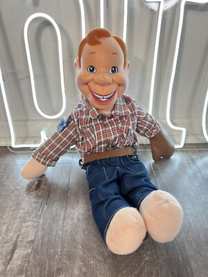 Vintage 80s Howdy Doody Doll Three Cheers Applause Puppet Creepy 50s Dolls Vtg