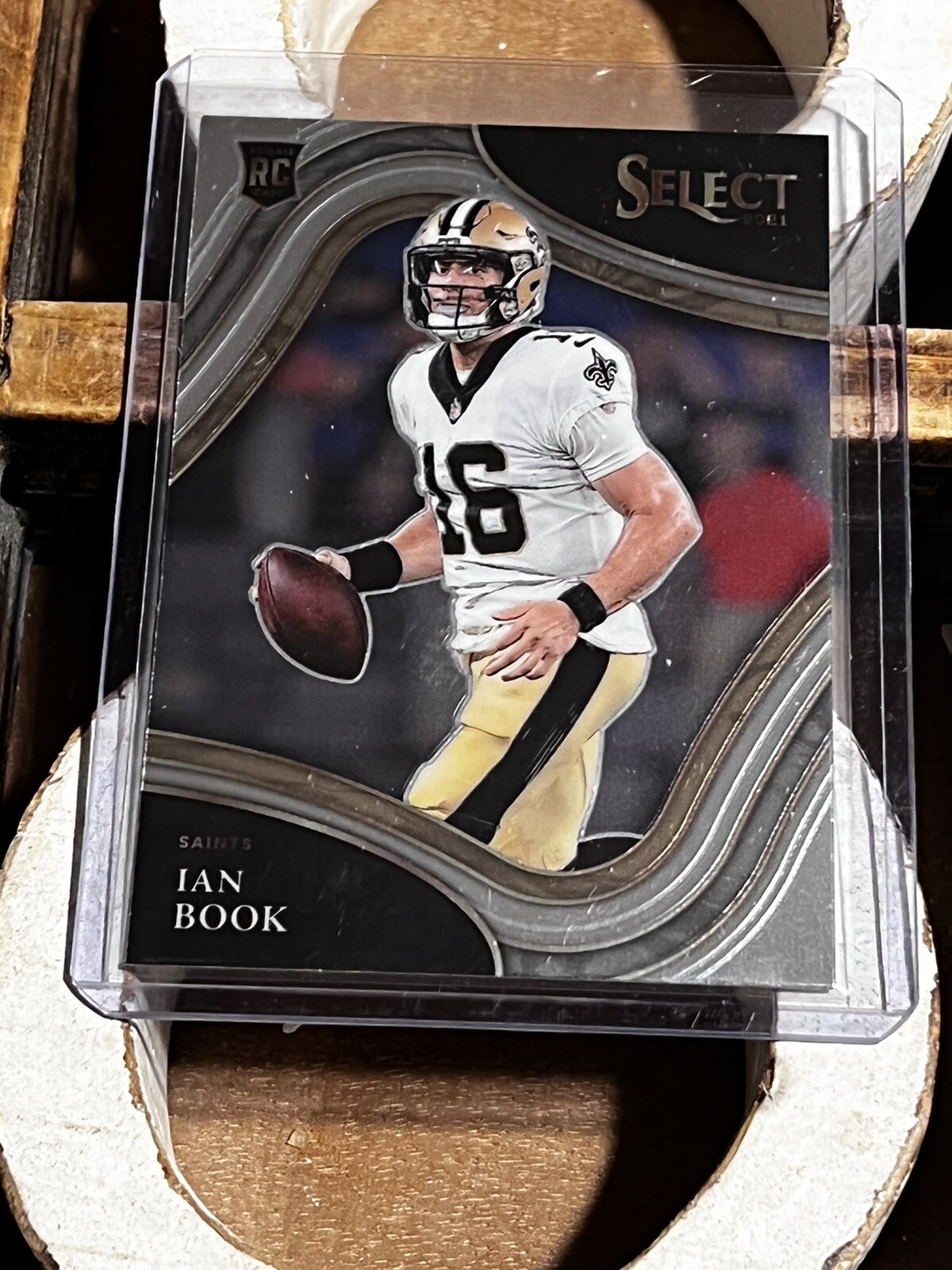 2021 Select Football IAN BOOK Field Level RC Rookie #379 New Orleans Saints