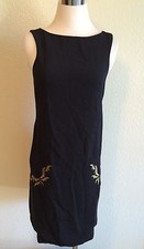 Rachel Roy Women's New Boat Neck Sheath Dress Black 0