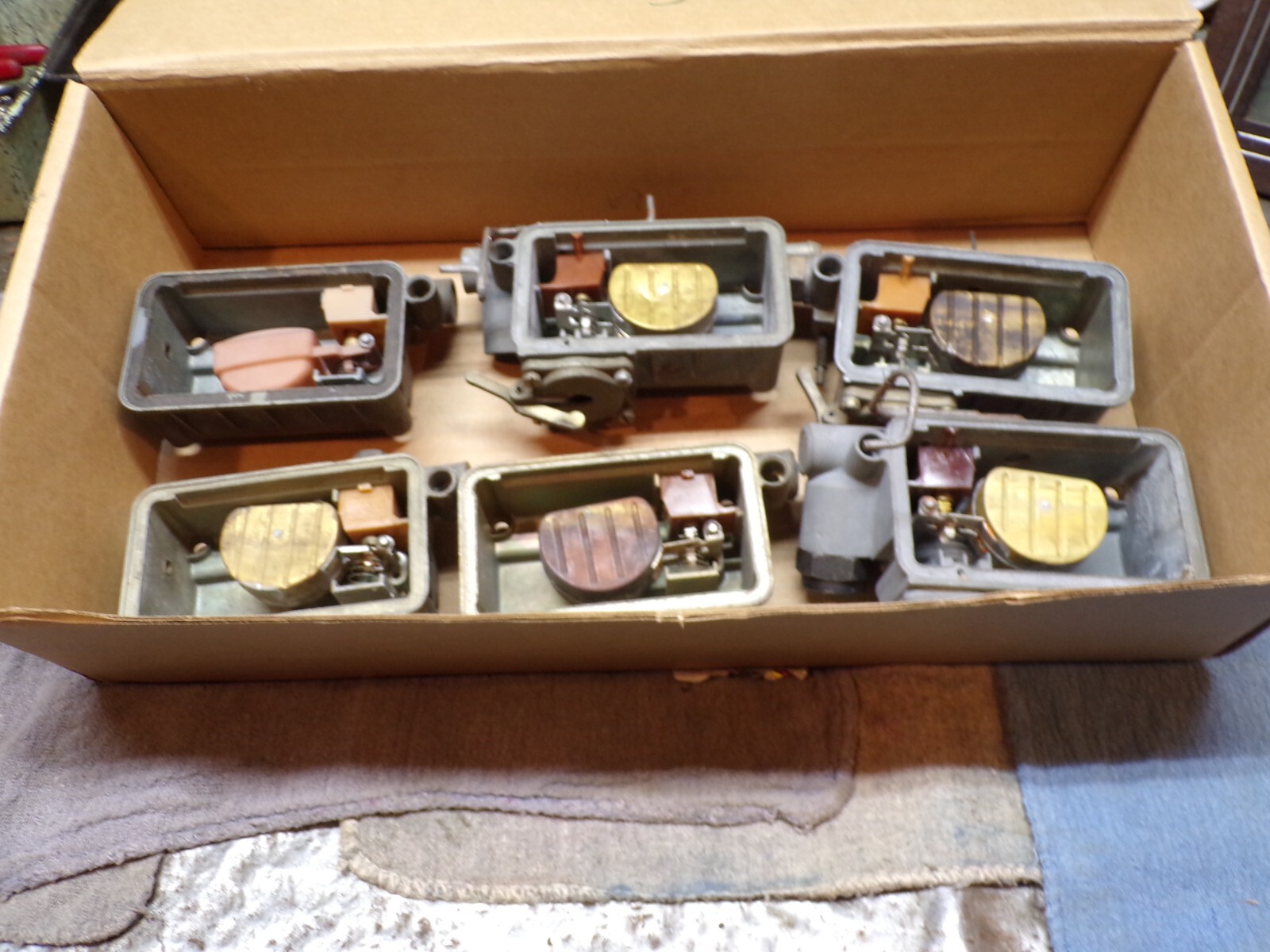 6 used Holley Fuel Bowls carburetor eBay