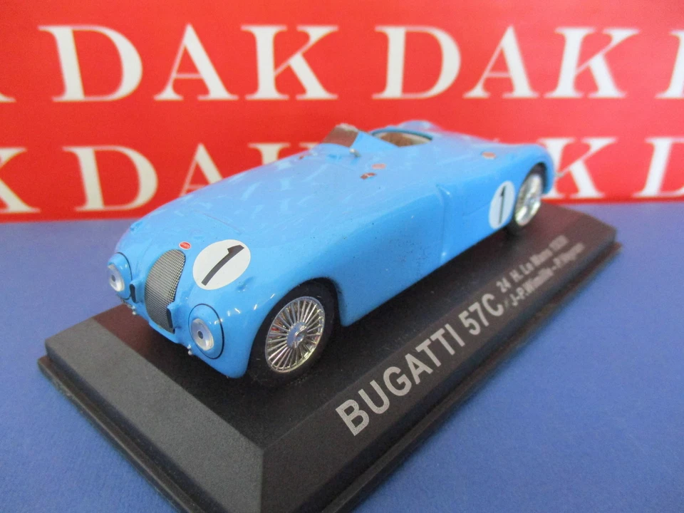Die cast 1/43 Modellino Auto Bugatti 57C NO VETRO NO SCATOLA NO MIRROR NO BOX - Immagine 3 di 4